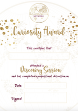 Load image into Gallery viewer, Certificates for Discovery Session Attendees x 30

